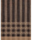 FF motif striped scarf