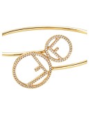  F is Fendi crystal-embellished bracelet