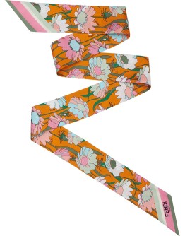 floral print silk wrappy