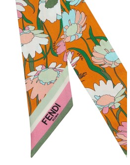 floral print silk wrappy