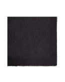 logo print scarf