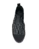 metallic flat espadrilles