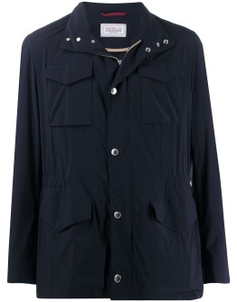 lightweight zipped coat