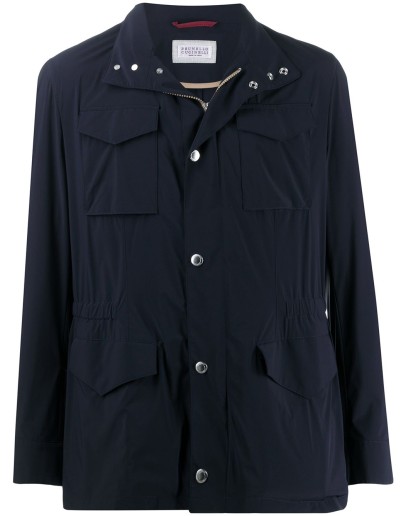lightweight zipped coat