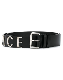 logo embellished belt