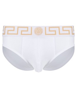 Greca waistband briefs