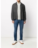 fine knit buttoned shirt