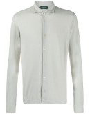 fine knit buttoned shirt