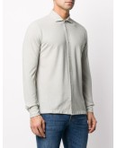 fine knit buttoned shirt
