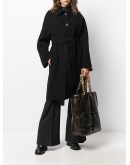 belted button-up coat