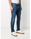 mid-rise slim fit jeans