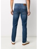 mid-rise slim fit jeans