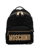 logo-appliqued backpack