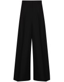 wide-leg high-rise trousers