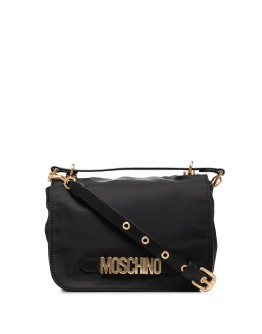 logo-plaque shoulder bag