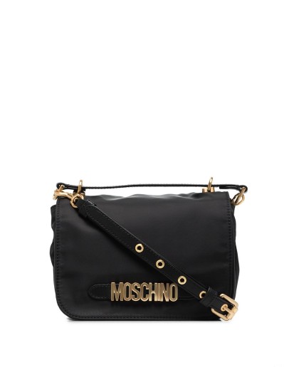 logo-plaque shoulder bag