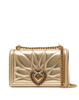 small Devotion quilted leather cross-body bag