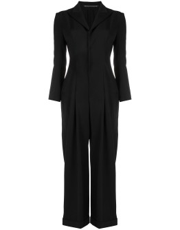 blazer wide-leg jumpsuit