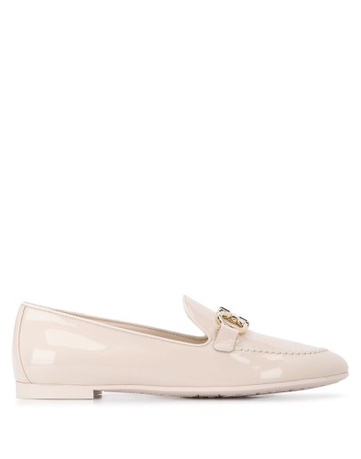 Gancini-buckle loafers