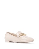 Gancini-buckle loafers