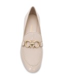 Gancini-buckle loafers
