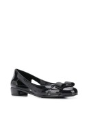 bow-detail flat pumps