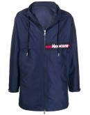 zip-through hooded coat