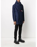 zip-through hooded coat