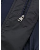 zip-through hooded coat