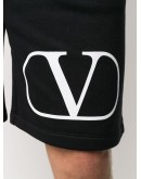 VLOGO print track shorts