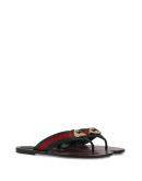 GG Web sandals