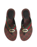 GG Web sandals