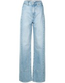 high rise Juncture straight jeans
