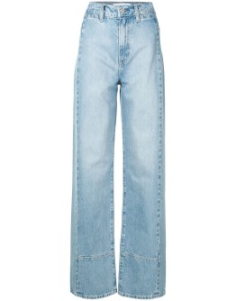 high rise Juncture straight jeans