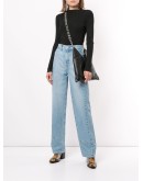high rise Juncture straight jeans
