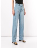 high rise Juncture straight jeans