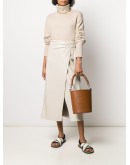 logo stamp bucket bag
