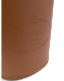 logo stamp bucket bag