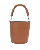 logo stamp bucket bag