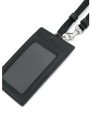 printed logo lanyard cardholder
