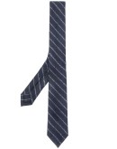 chalk stripe classic tie