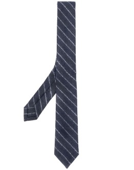 chalk stripe classic tie
