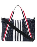 4-bar stripe detail holdall