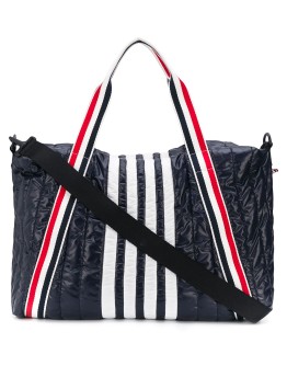 4-bar stripe detail holdall