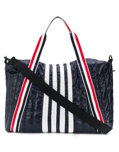4-bar stripe detail holdall