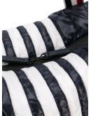4-bar stripe detail holdall