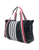4-bar stripe detail holdall