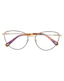 cat-eye frame tortoiseshell detail glasses