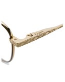 cat-eye frame tortoiseshell detail glasses