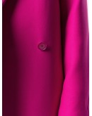 double breasted mid-length coat